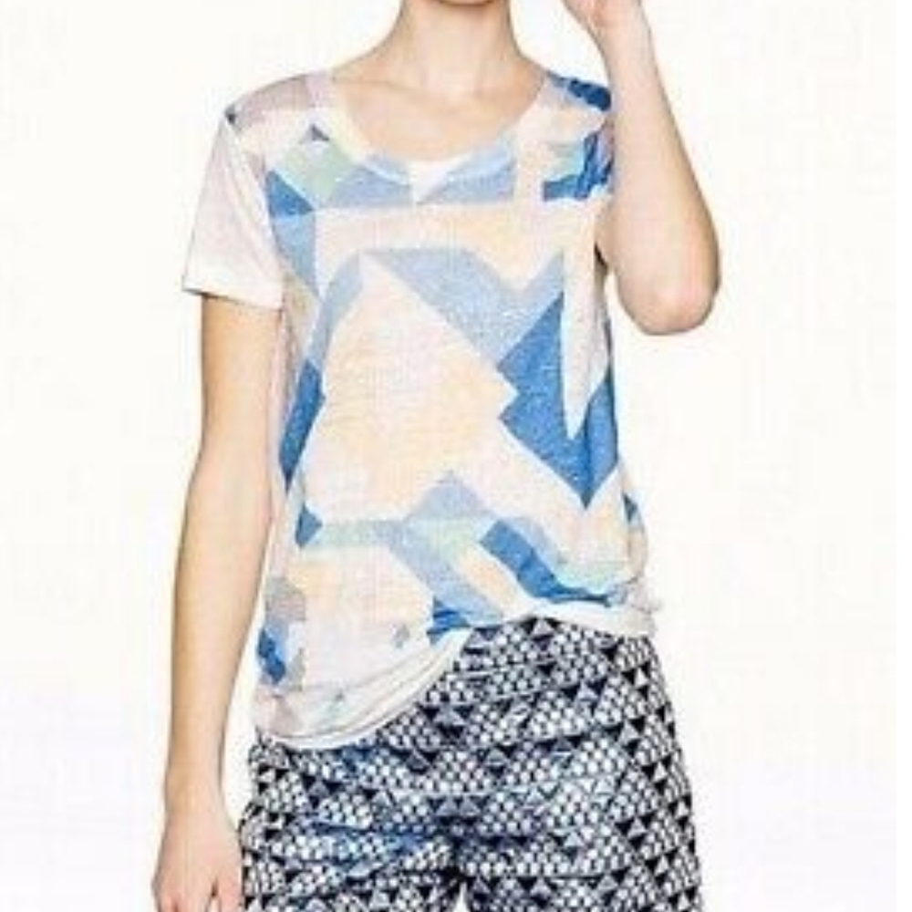 🔼2/$12🔽JCrew Tissue Tee - Picture 3 of 8